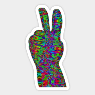 peace out! Sticker